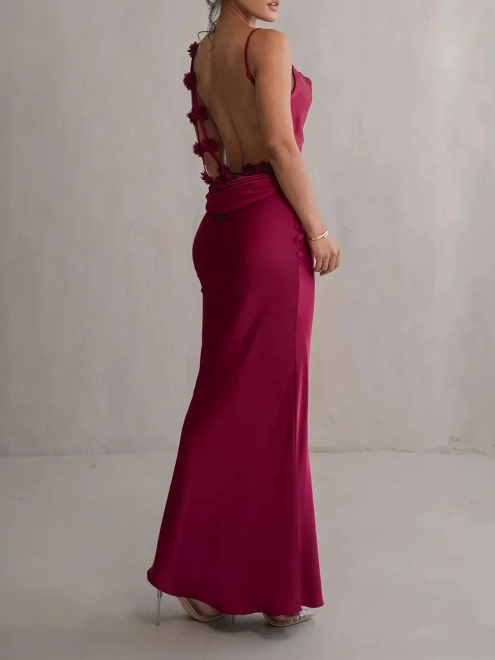 Madeleine Backless Bodycon Maxi Dress