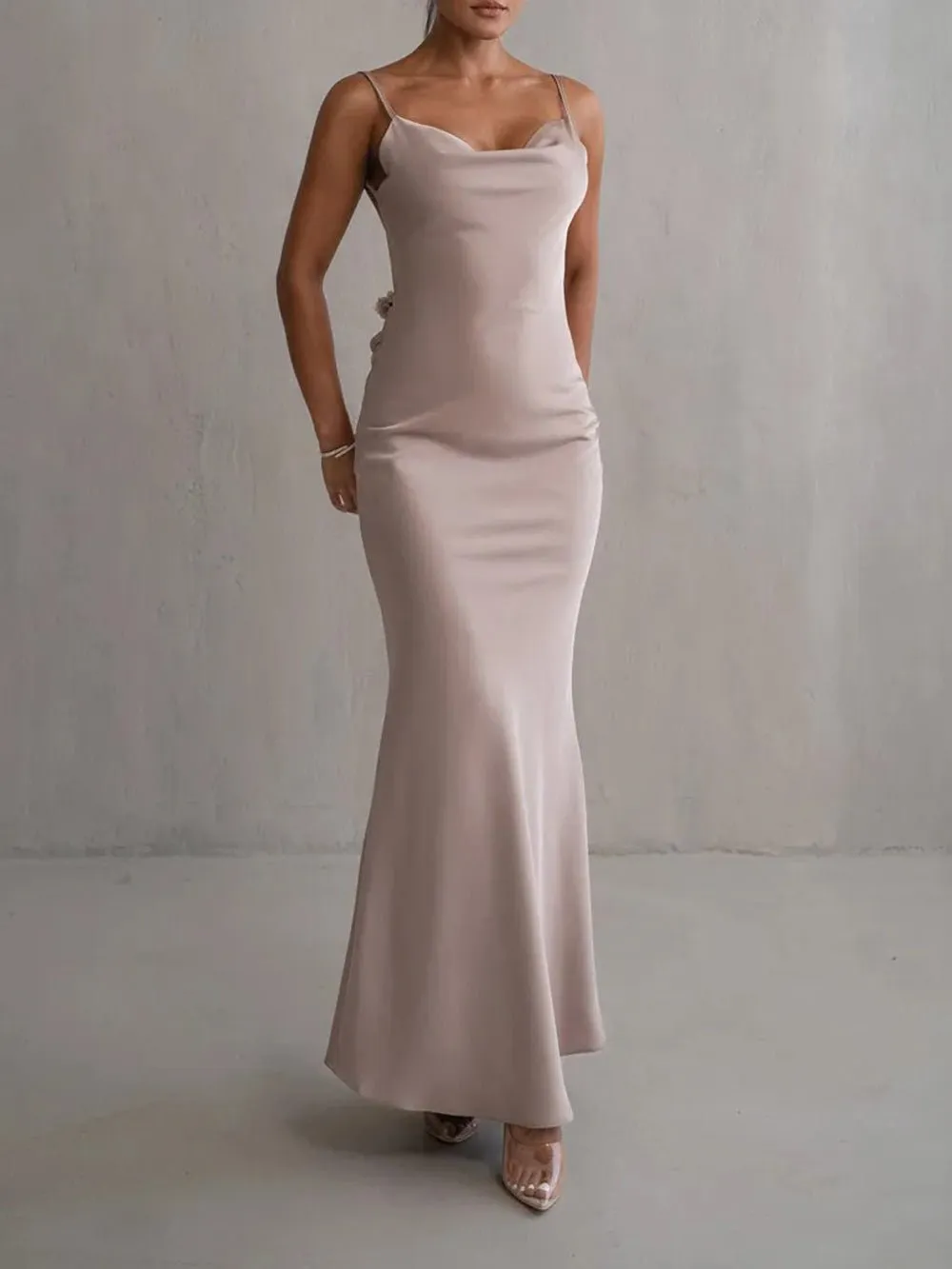 Madeleine Backless Bodycon Maxi Dress