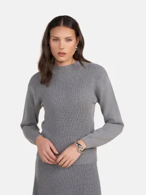 Marinha Sweater in Stone Gray