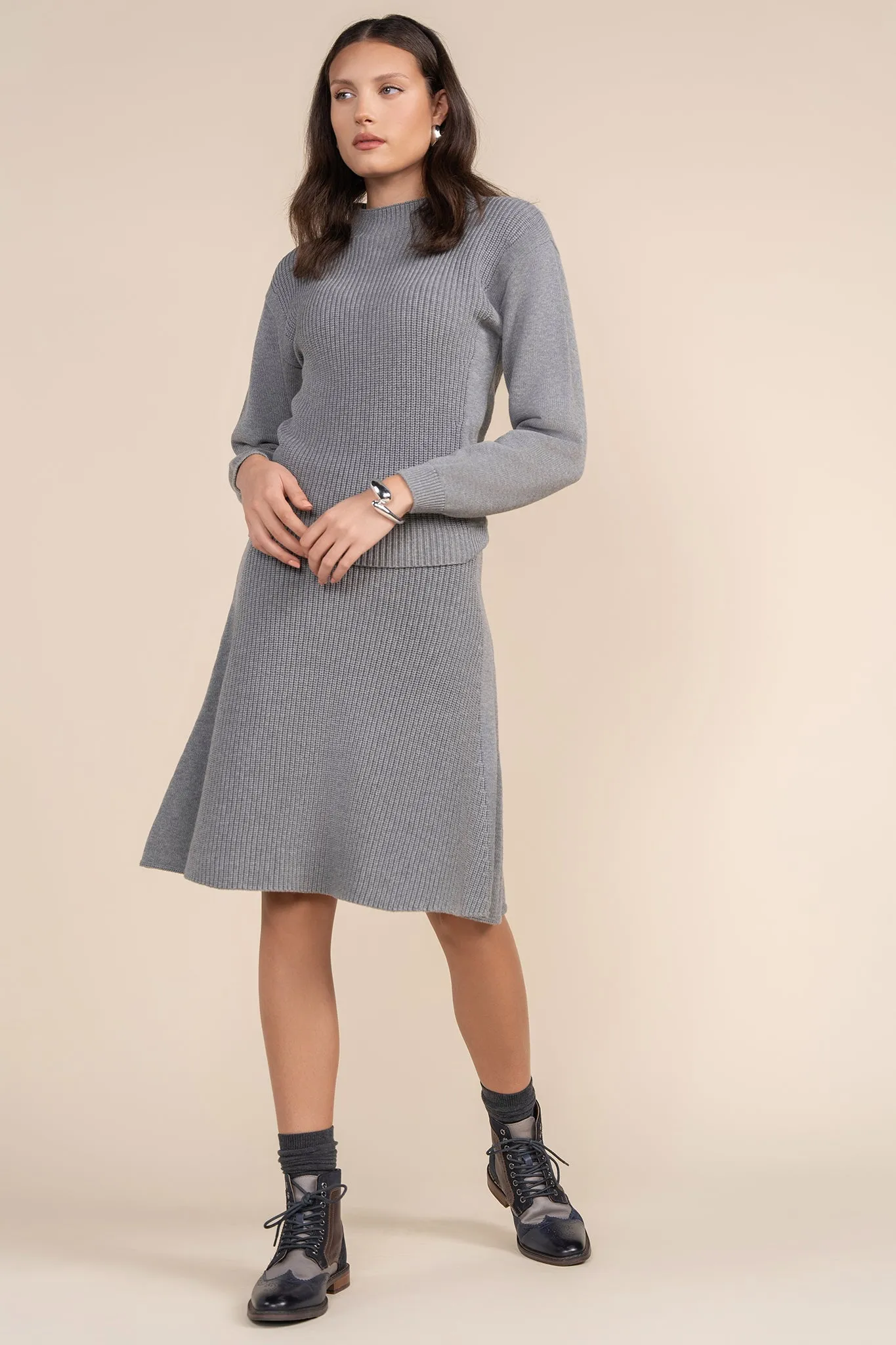 Marinha Sweater in Stone Gray