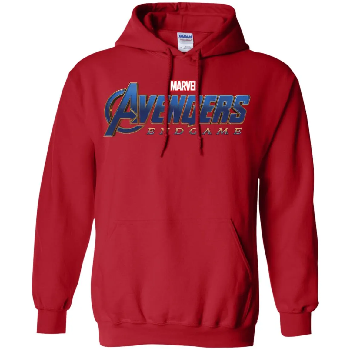 Marvel Avengers Endgame Movie Logo Graphic Pullover Hoodie Sweatshirt