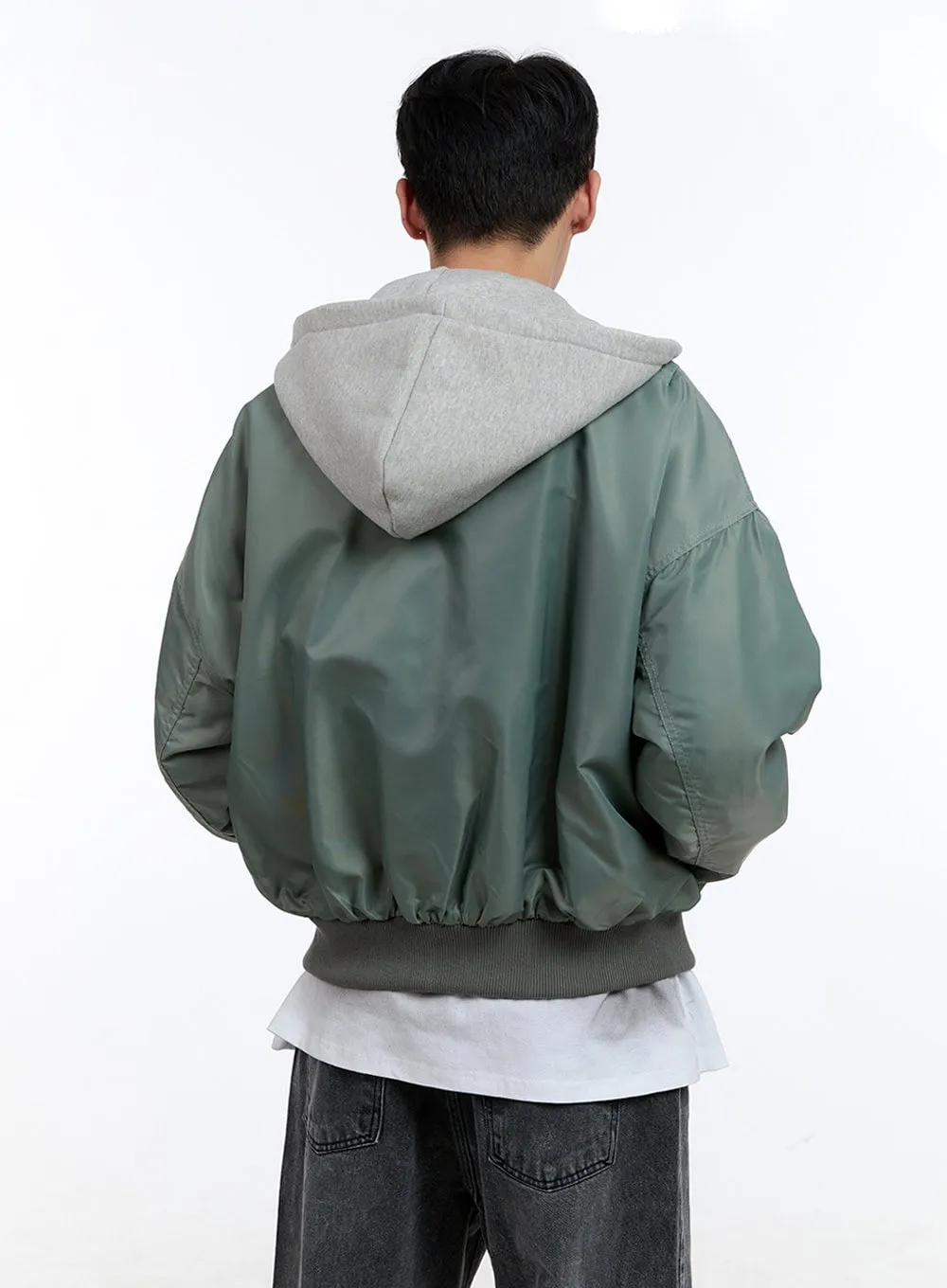 Men's Oversized Bomber Jacket IG427