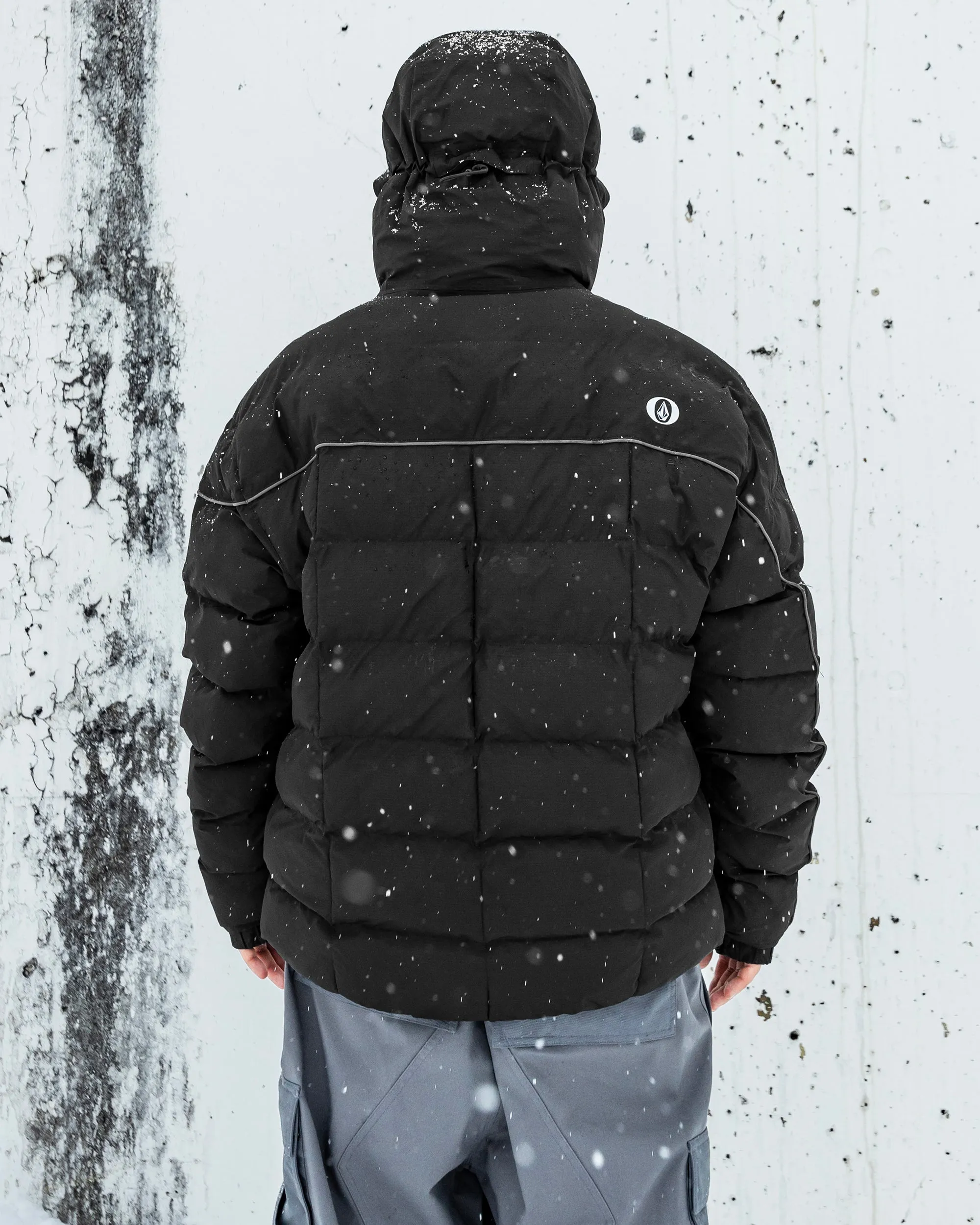 Mens Sew Down Jacket - Black