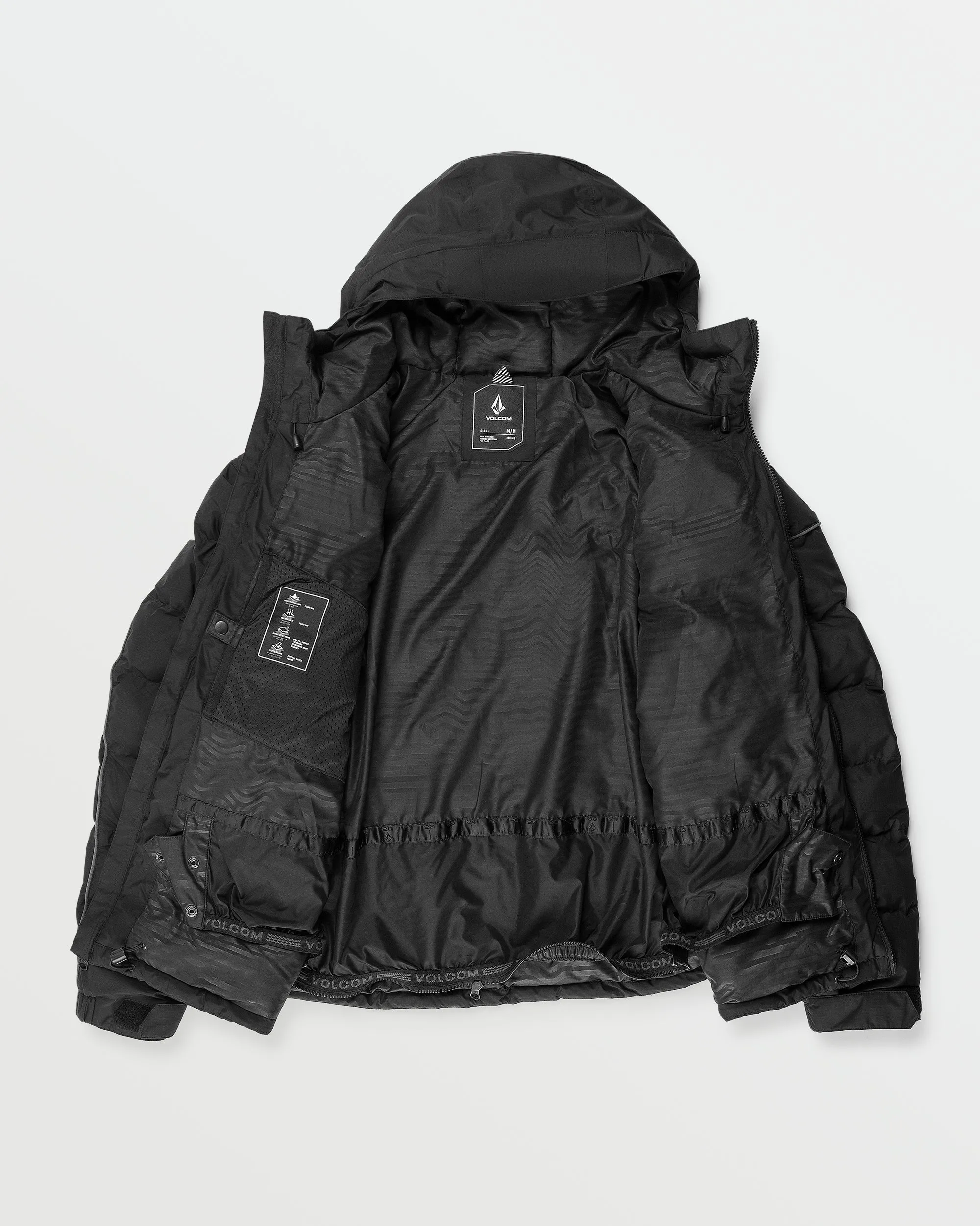 Mens Sew Down Jacket - Black