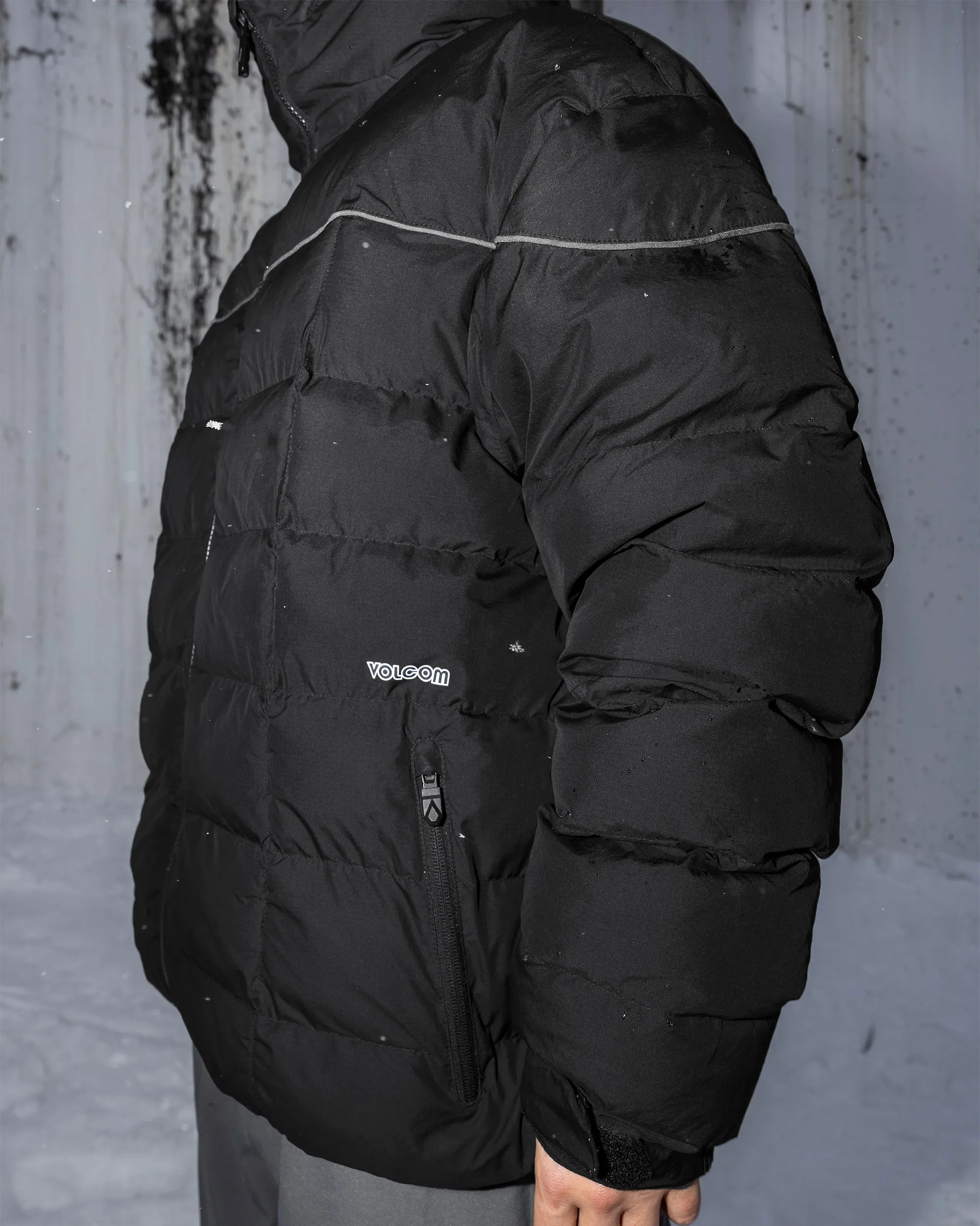 Mens Sew Down Jacket - Black