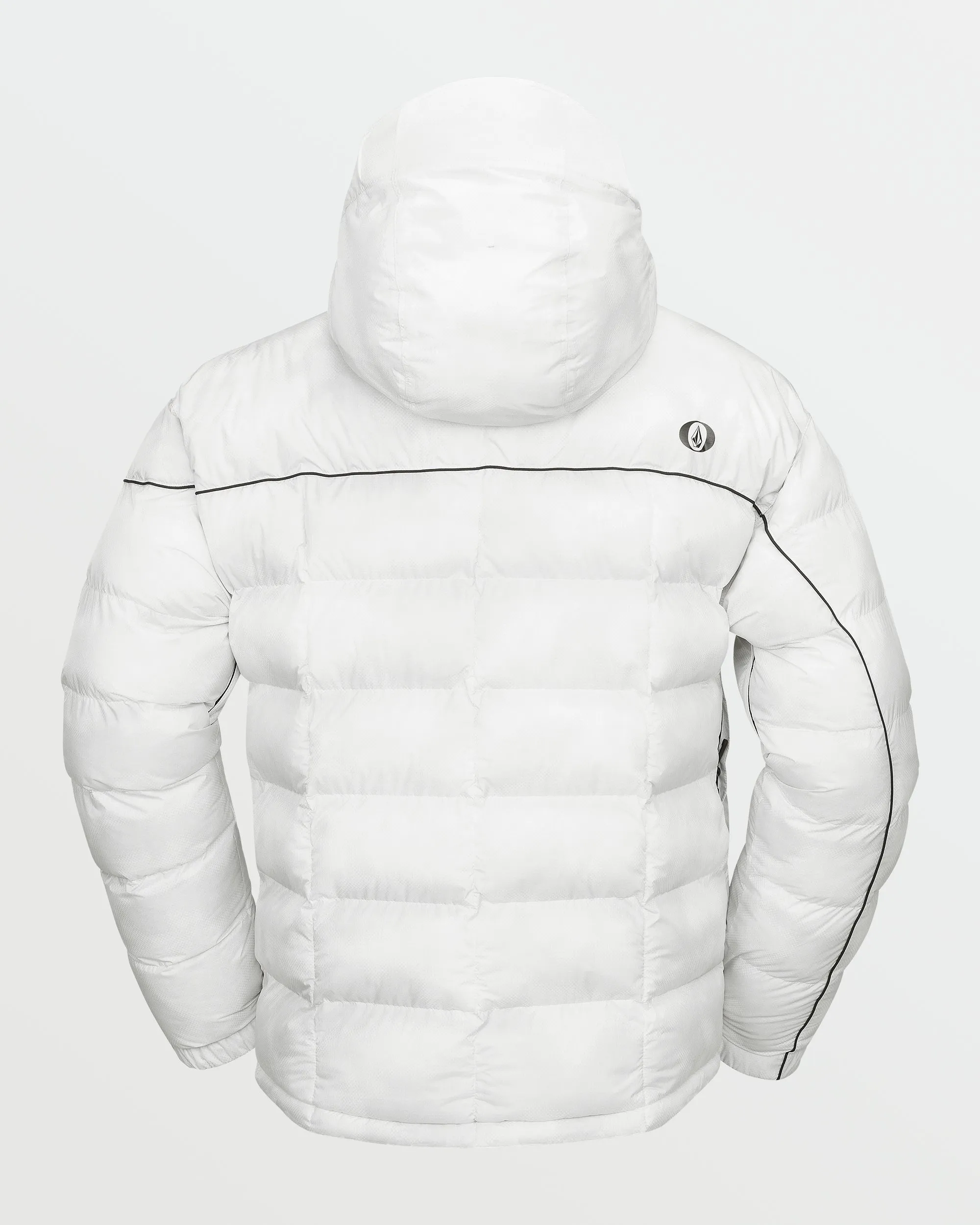 Mens Sew Down Jacket - White Camo