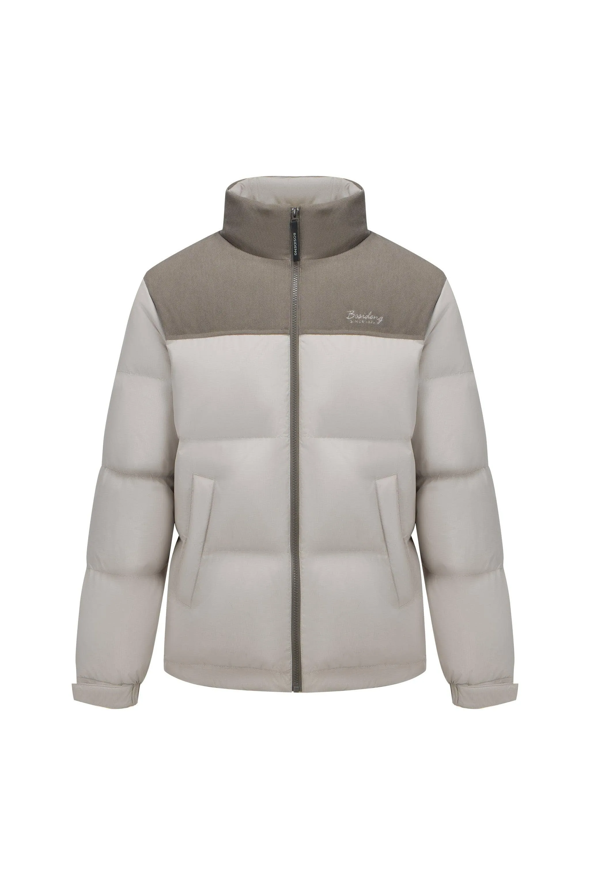 Men's Standing Collar Down Jacket