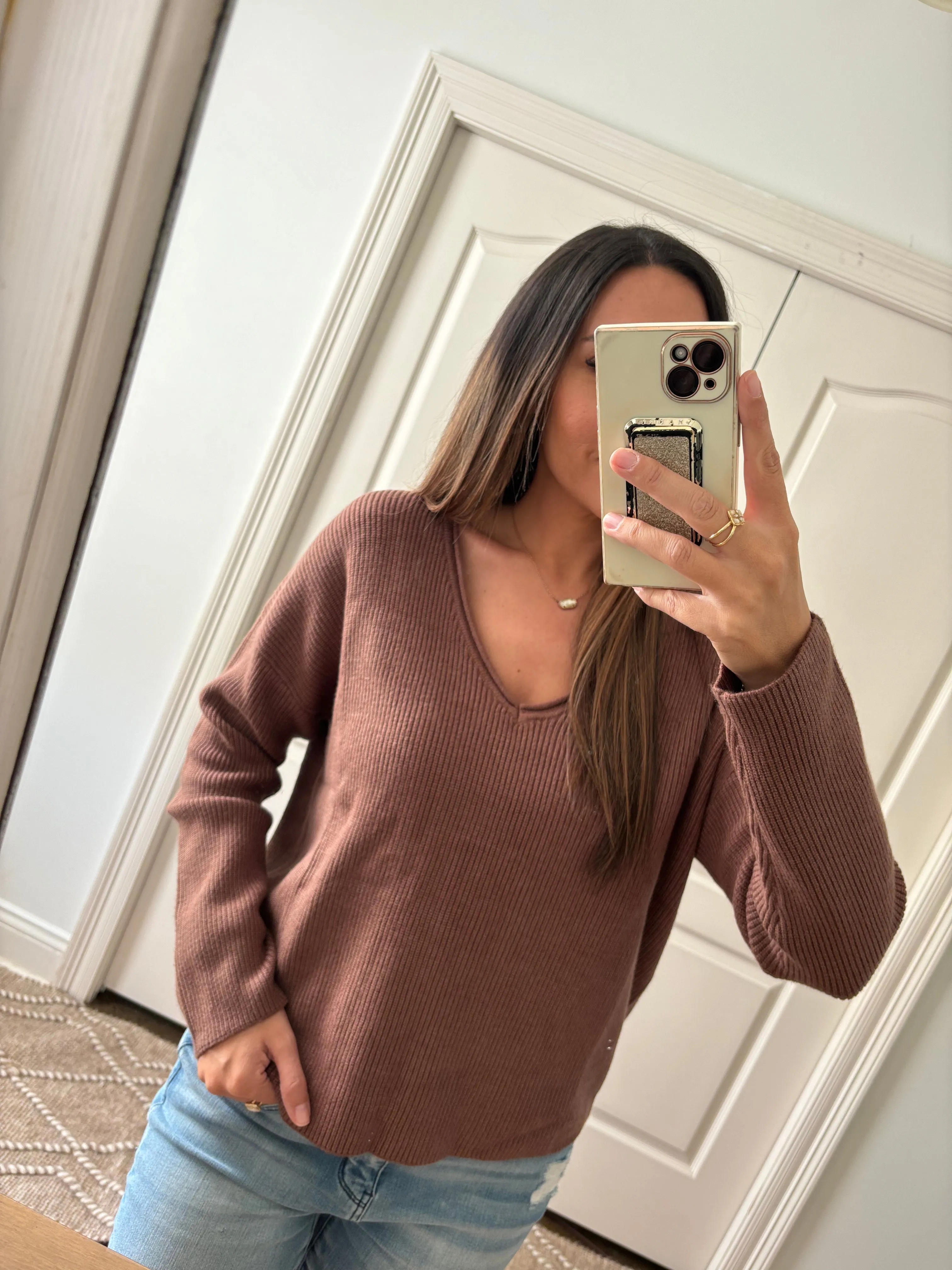 Mountain View Wide Neck Sweater