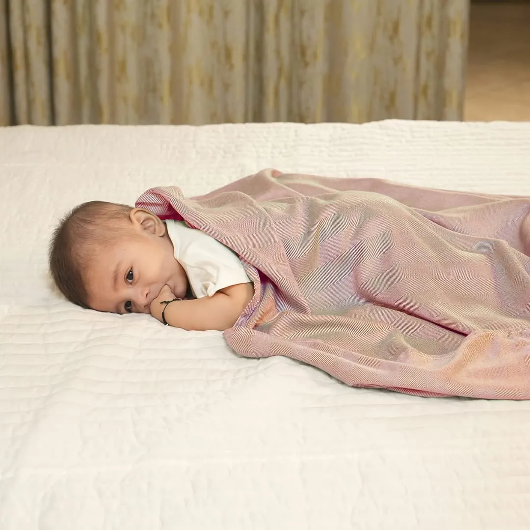 Mush Ultra-Soft, Light Weight & Thermoregulating, All Season 100% Bamboo Blanket & Dohar (Taupe, Small - 3.33 x 4.5 ft)