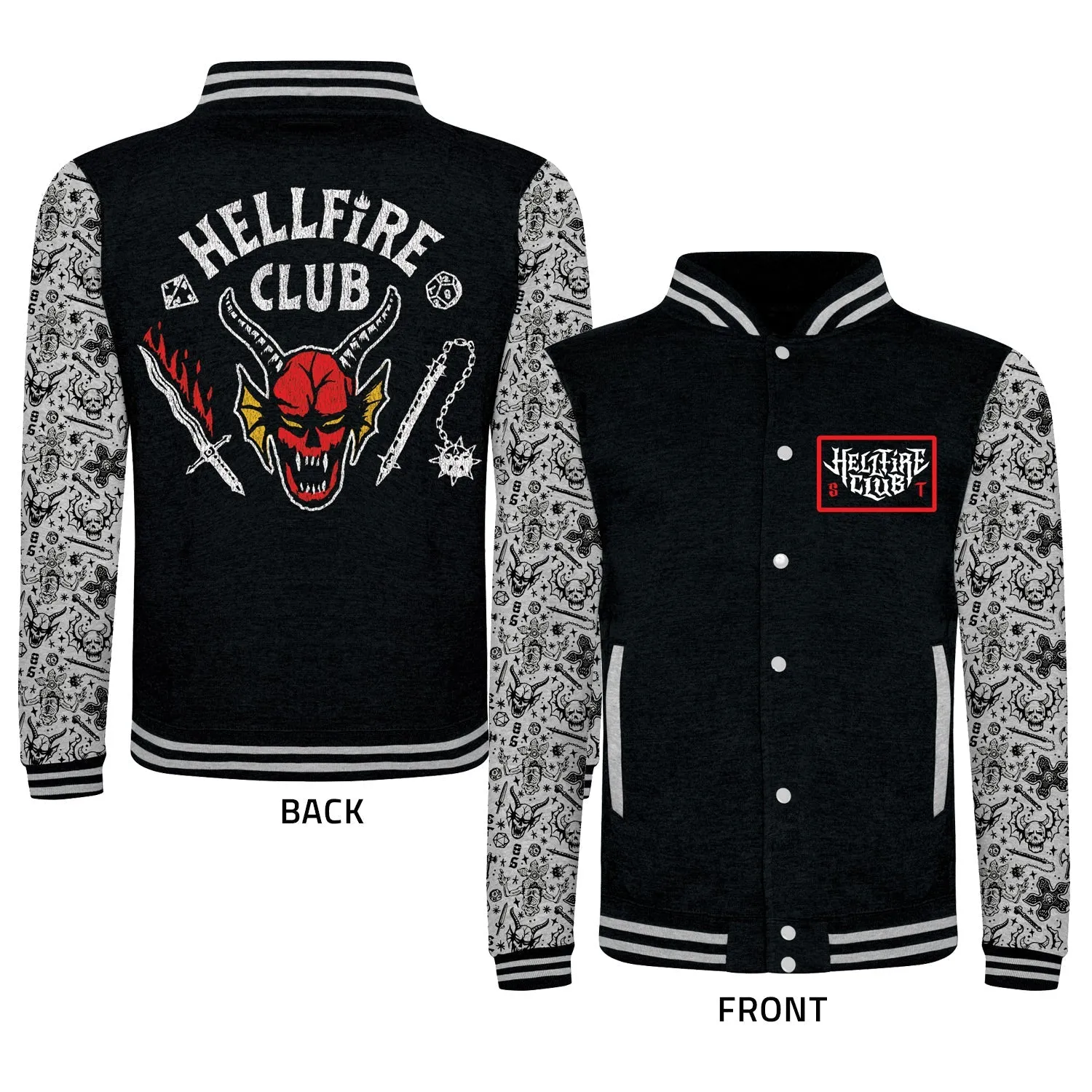 Netflix Stranger Things Hellfire Club Jacket