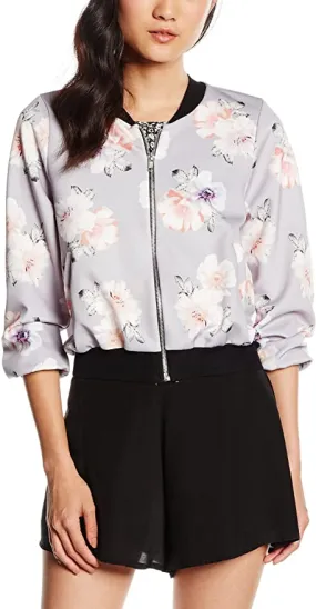 New Look Petite Tiffany Bomber Womens Jacket