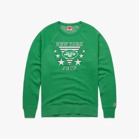 New York Jets Super Star Crewneck