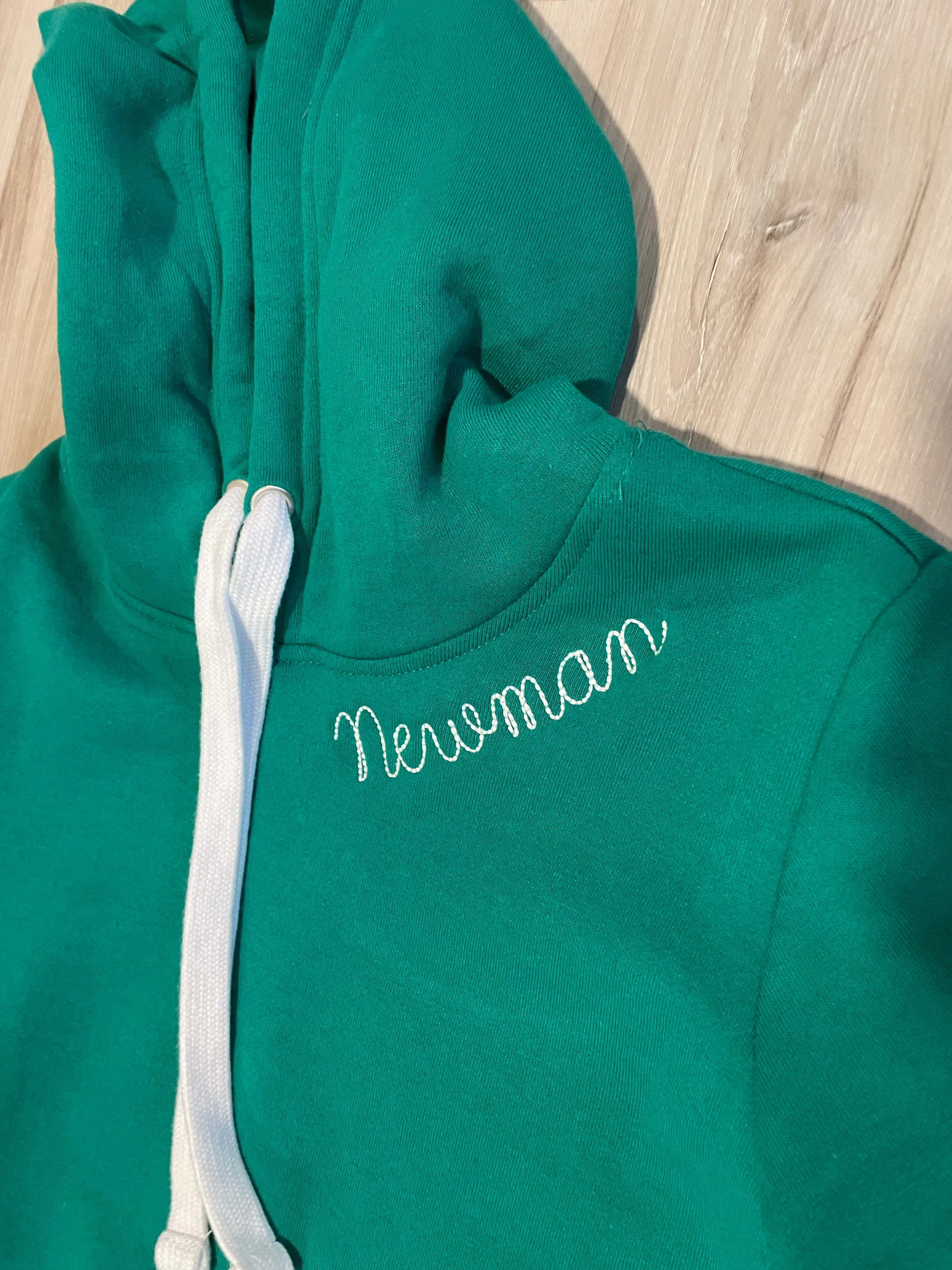 NEWMAN Green Pullover Hoodie