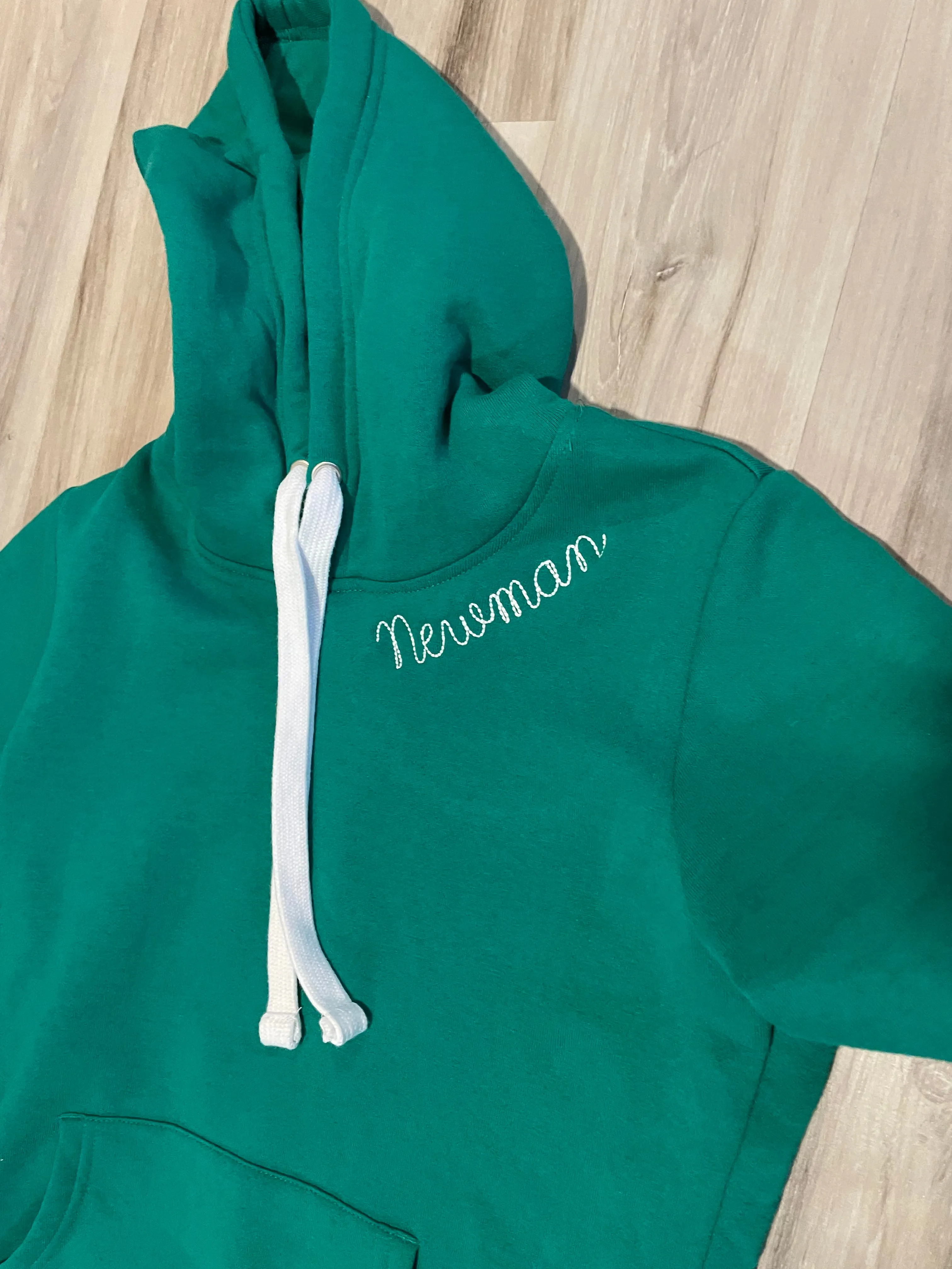 NEWMAN Green Pullover Hoodie