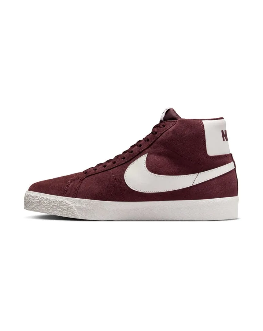 Nike SB Blazer Mid - Burgundy Crush / Summit White