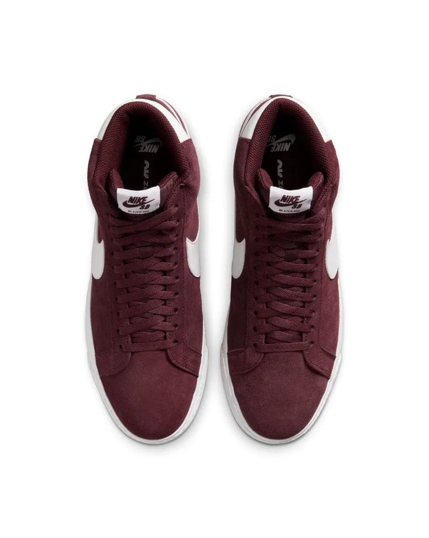 Nike SB Blazer Mid - Burgundy Crush / Summit White