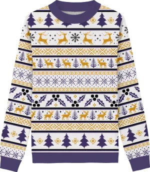 Non-Binary Christmas Classic Fit Knit Crewneck