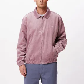 Obey Dibbs Corduroy Zip Jacket - Lilac Chalk