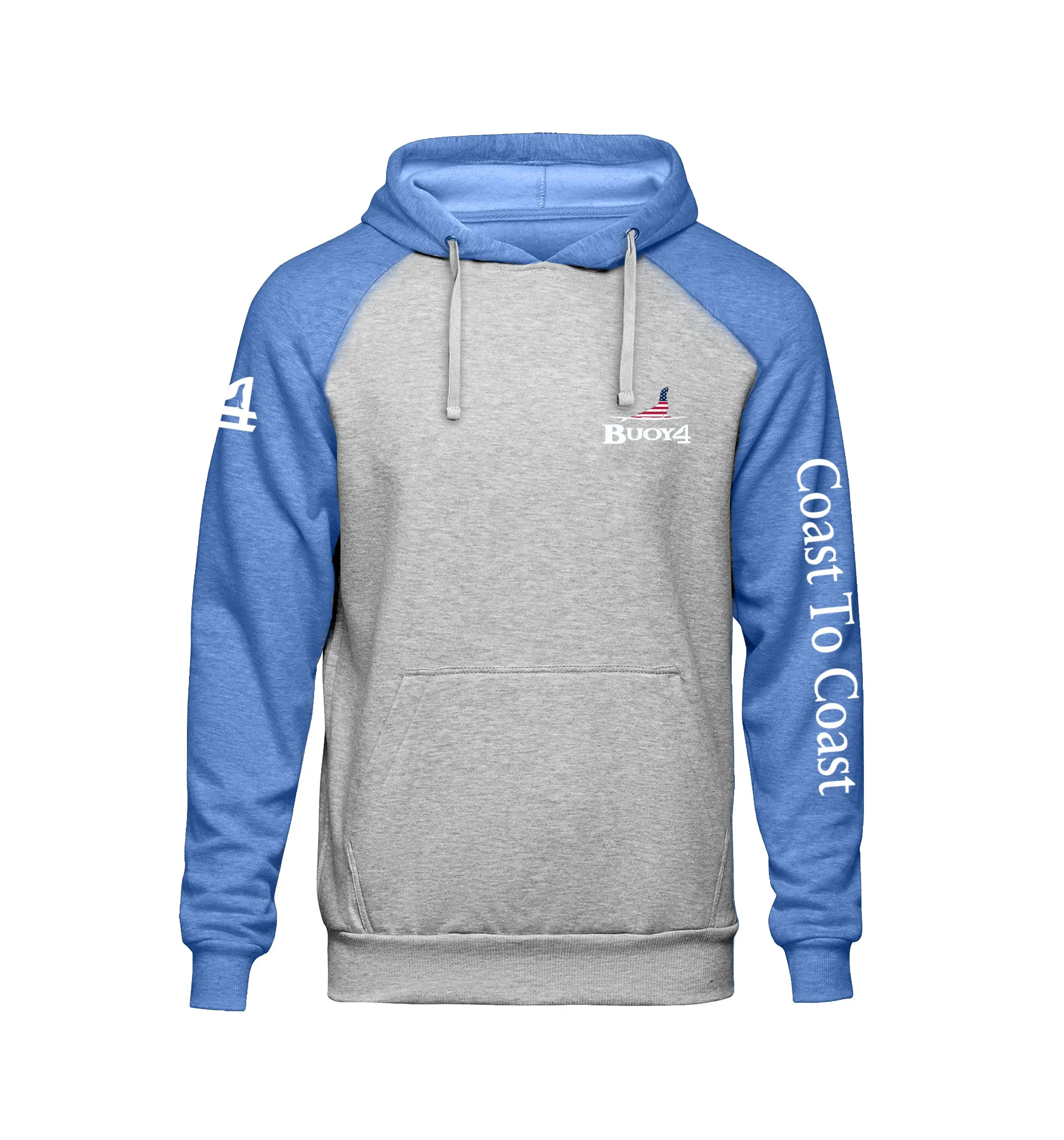 On Frozen Pond - USA Hockey -  Pullover Hoodie