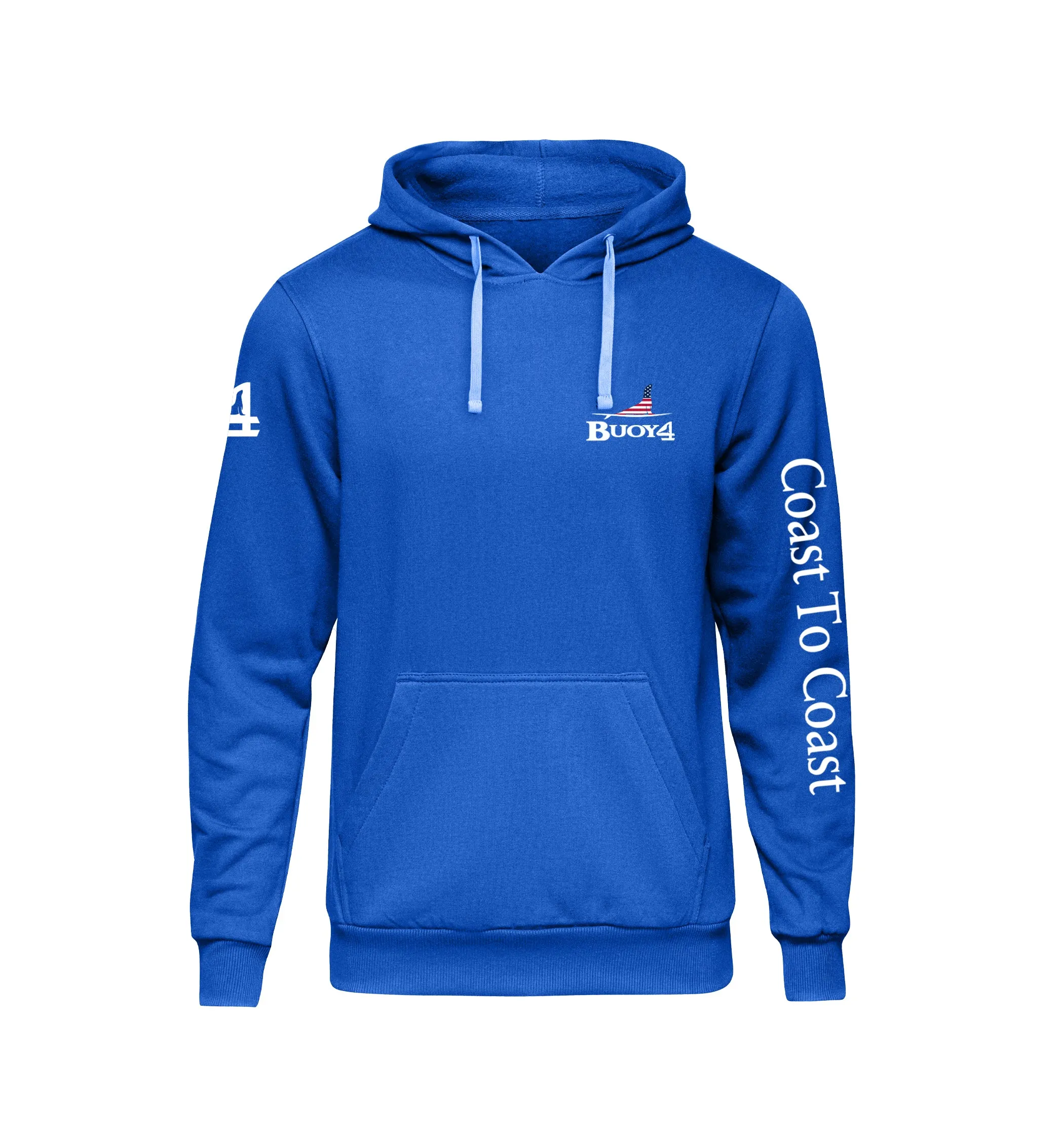 On Frozen Pond - USA Hockey -  Pullover Hoodie