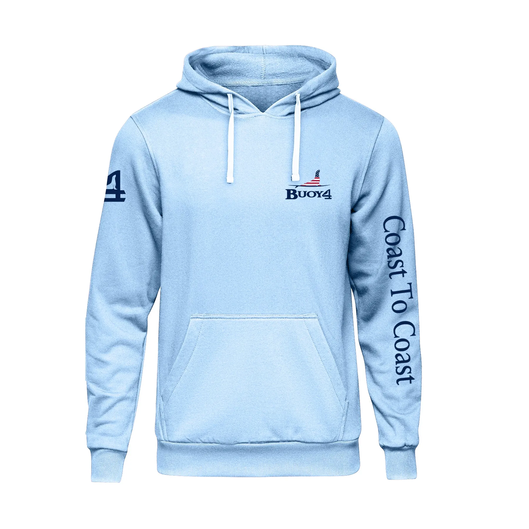 On Frozen Pond - USA Hockey -  Pullover Hoodie