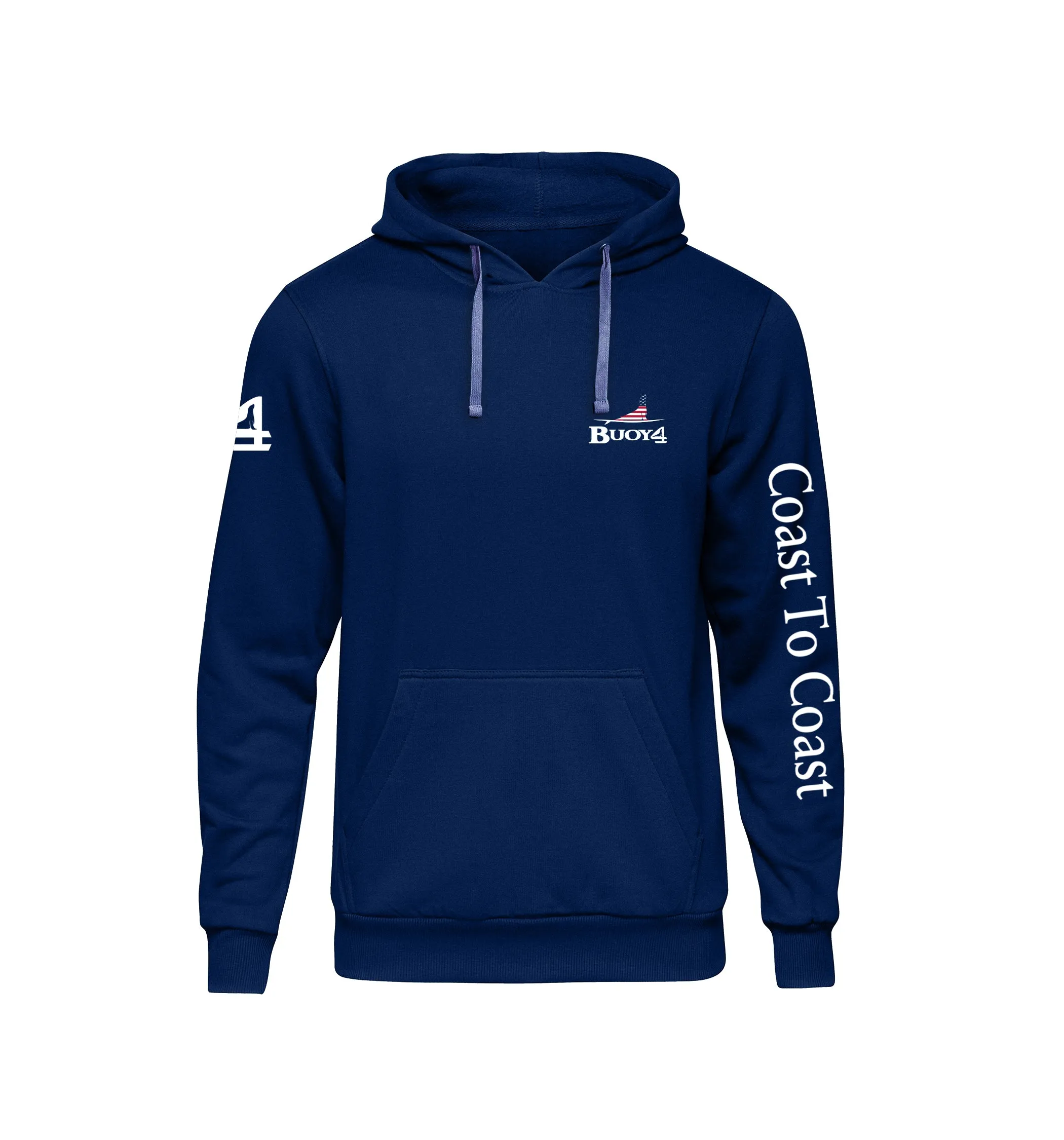 On Frozen Pond - USA Hockey -  Pullover Hoodie