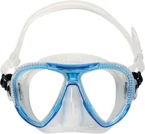 Open Box XS Scuba Diamond Mask - Transparent Aqua