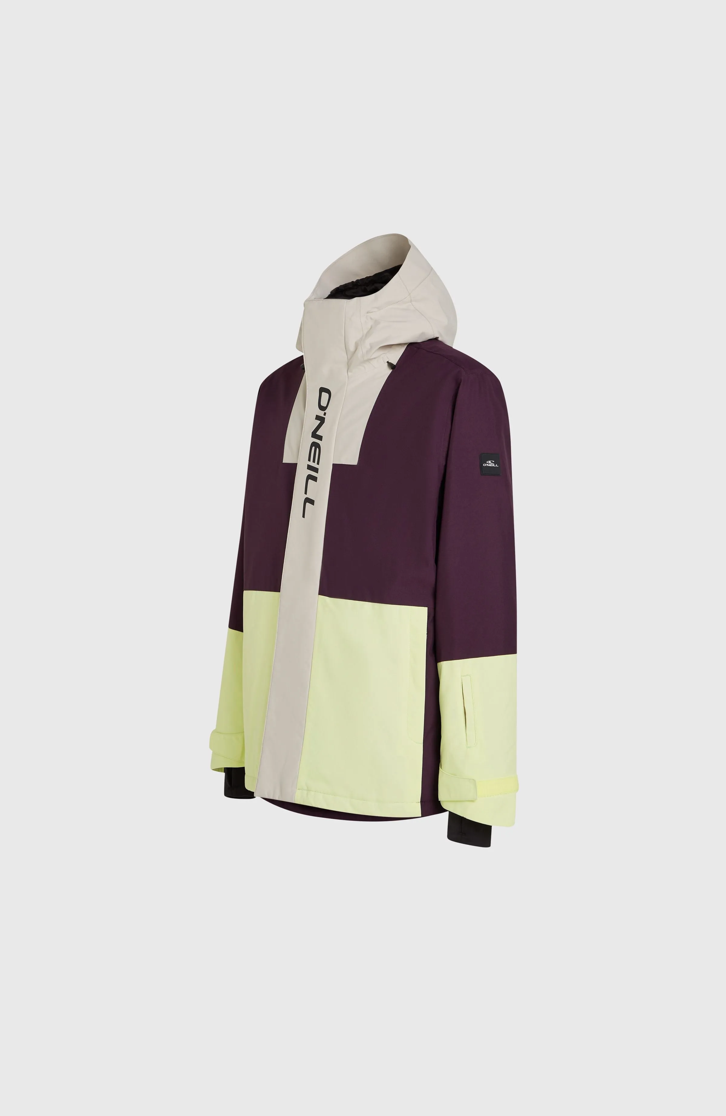 O'Riginals Hybrid Snow Jacket | Aubergine Colour Block