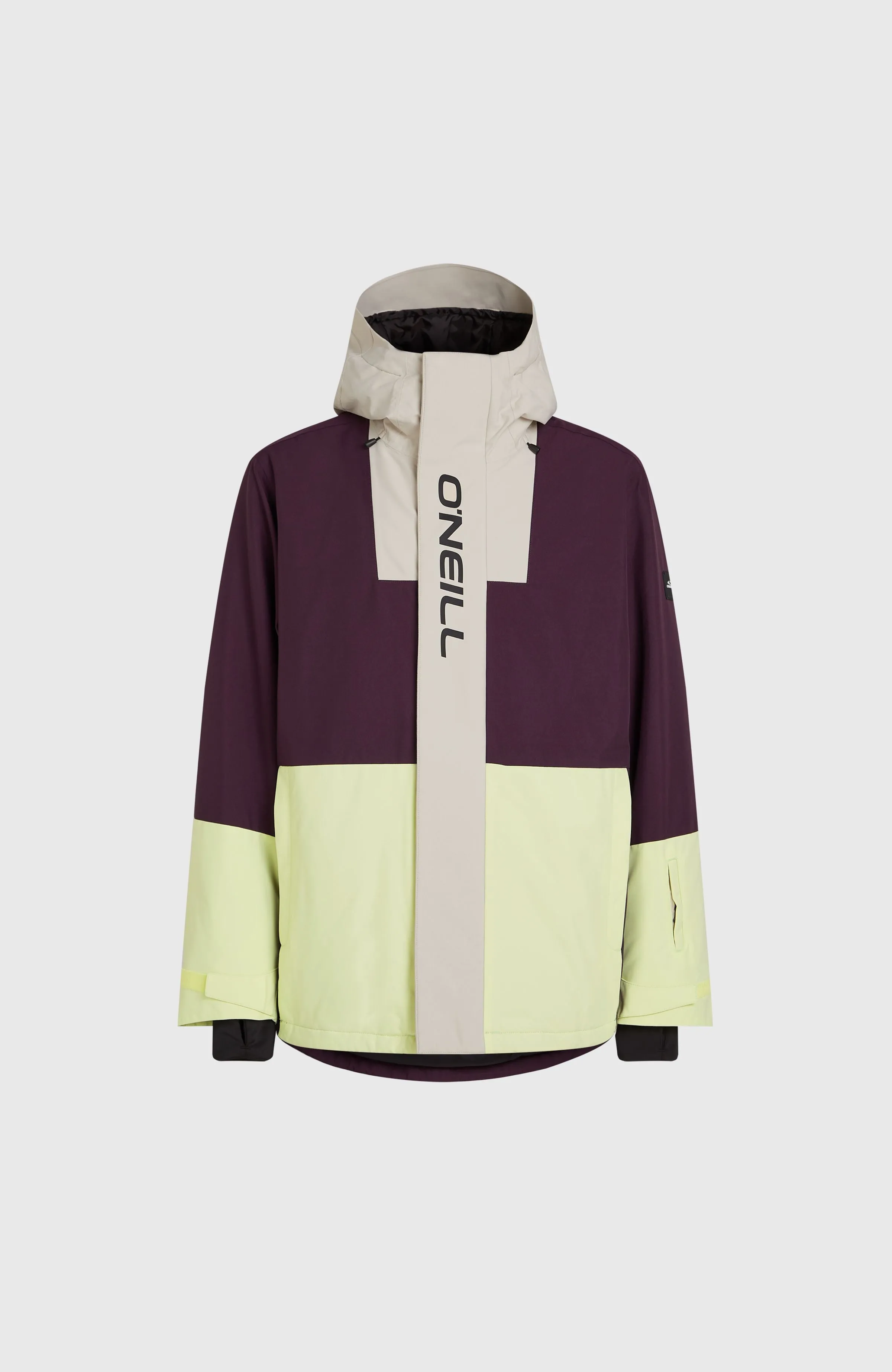 O'Riginals Hybrid Snow Jacket | Aubergine Colour Block