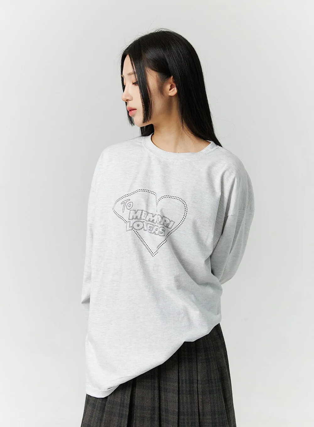 Oversized Graphic Long Sleeve CN328