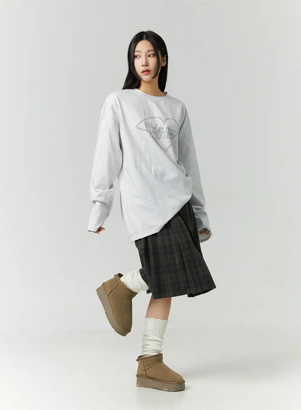 Oversized Graphic Long Sleeve CN328