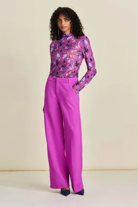 PANTALON - Wide Leg Cactus Pink