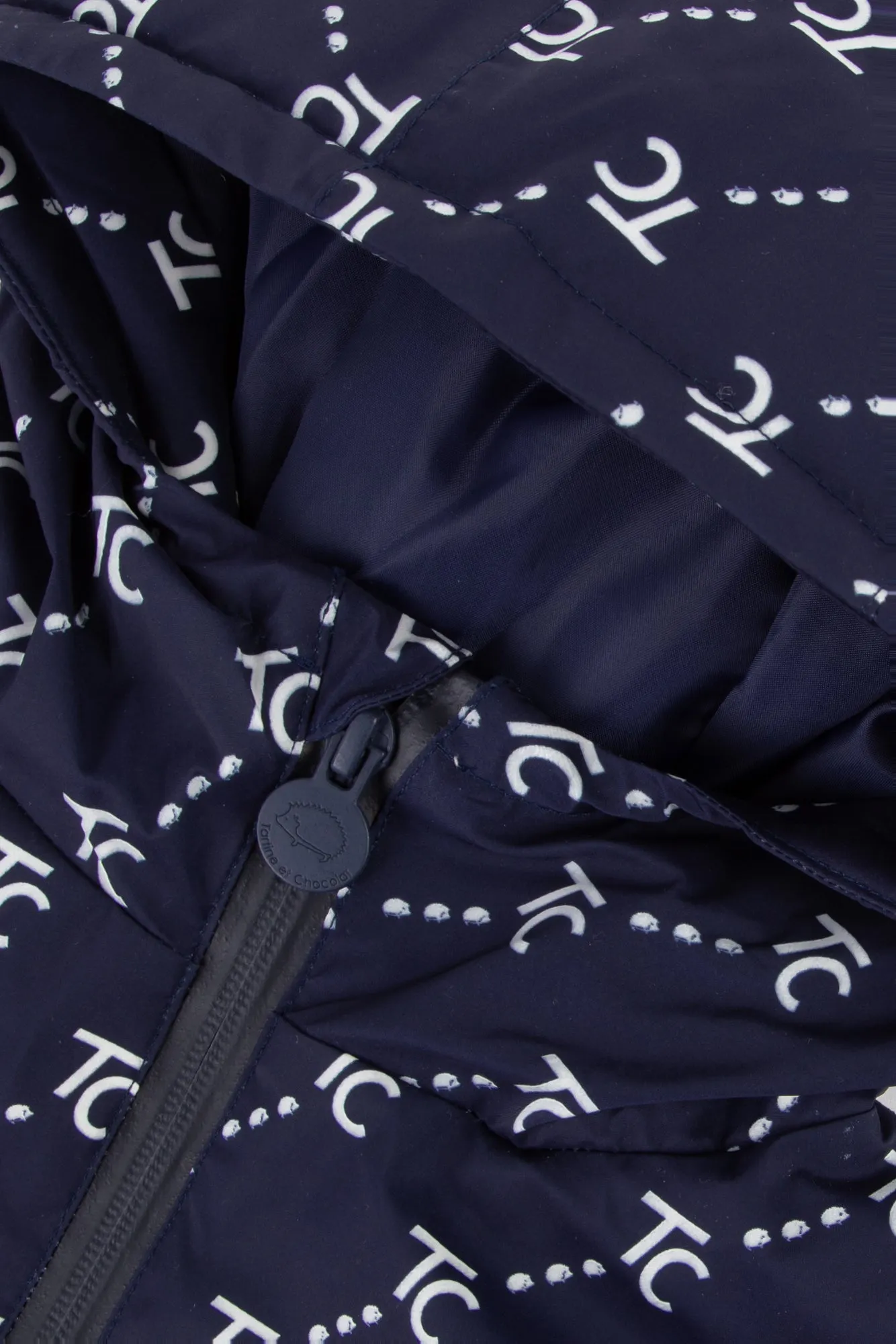 Parka ski - Monogramme TC marine