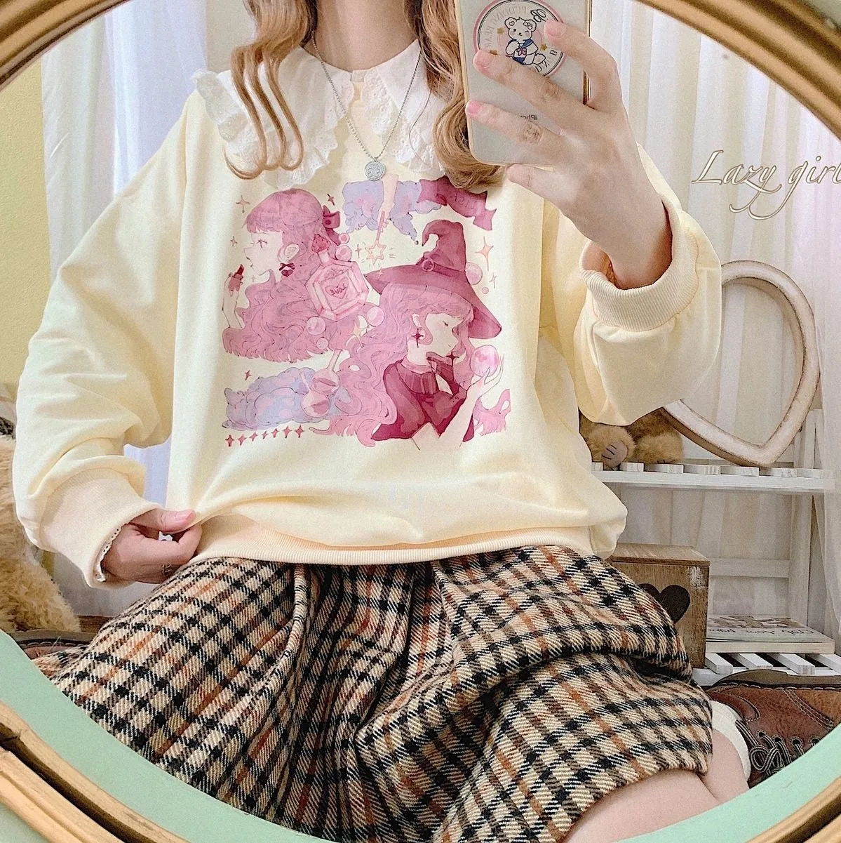 Pastel Witch Crewneck