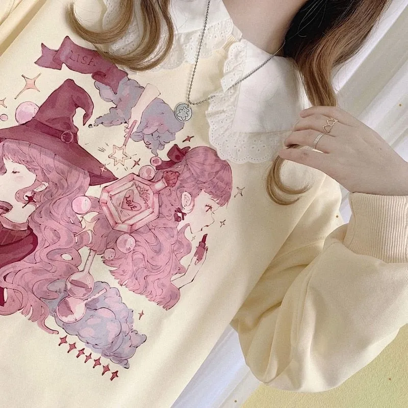 Pastel Witch Crewneck