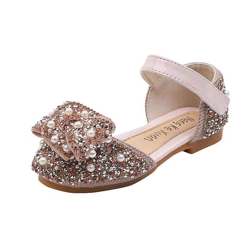 Pearl-Embellished Princess Shoes Perfect Match for Dreamy Dresses