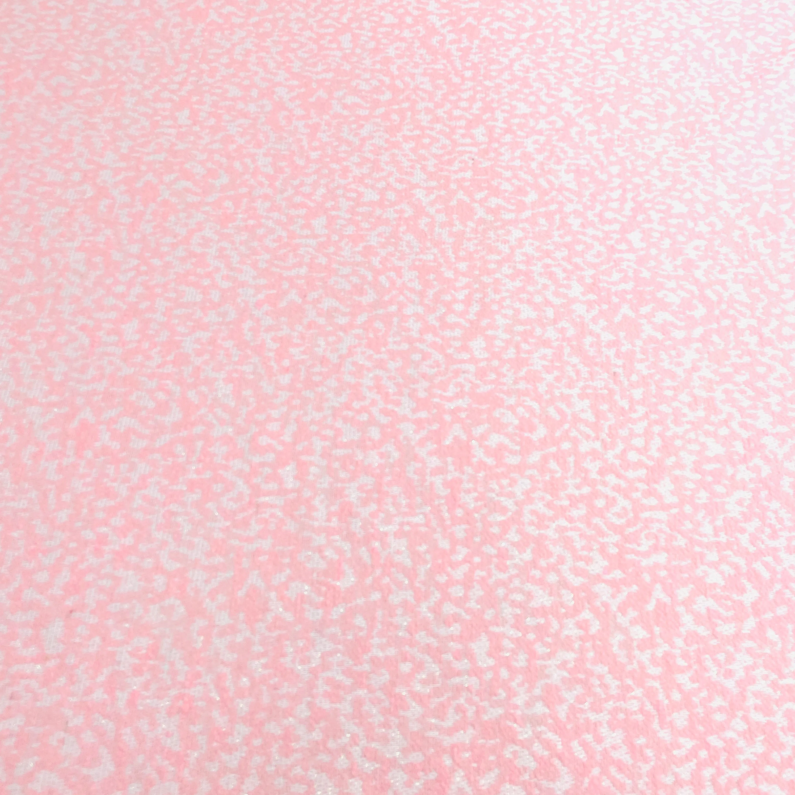 Pink With Lurex Tweed Fabric 3