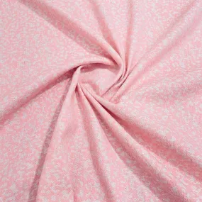 Pink With Lurex Tweed Fabric 3