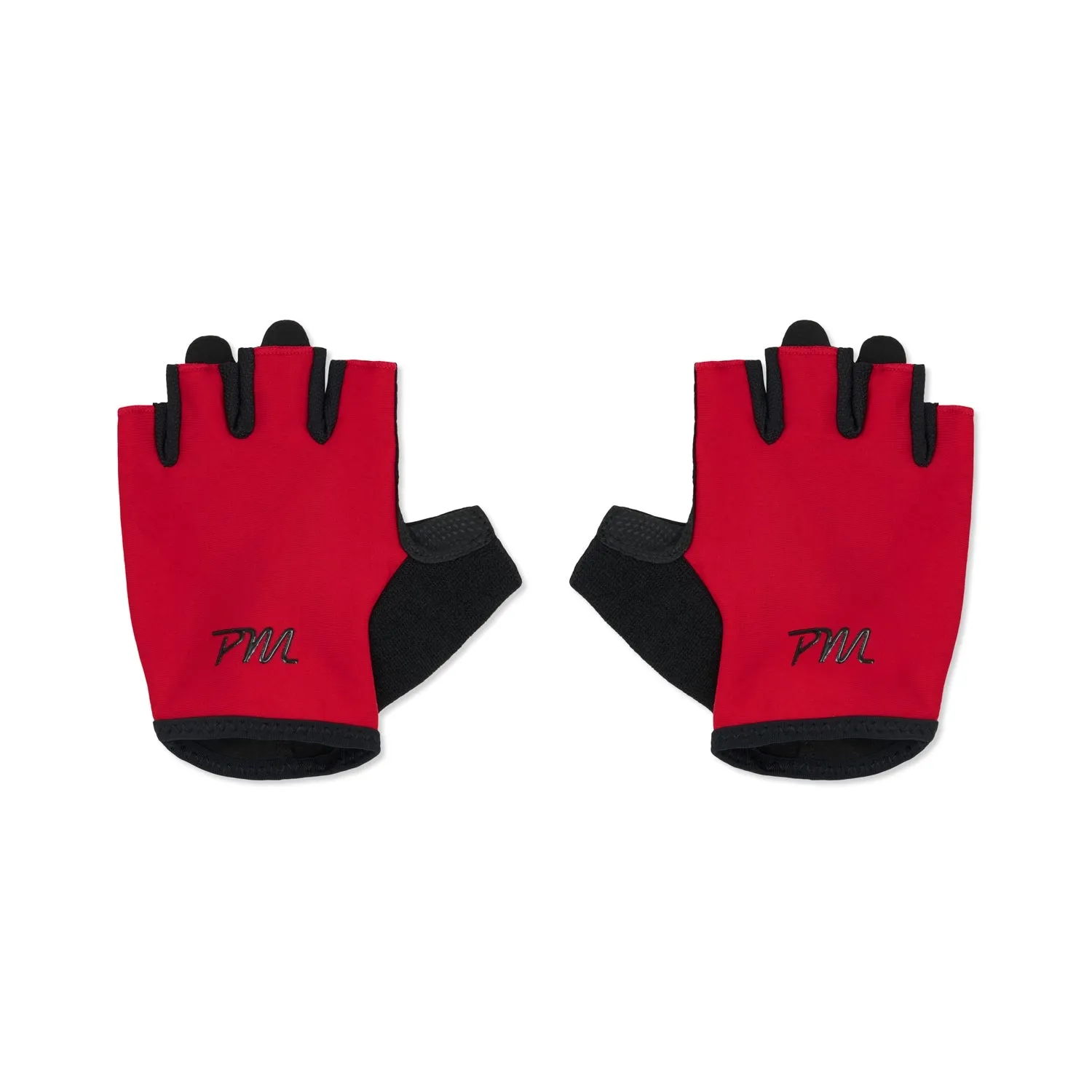 PM Short Finger Glove - Red