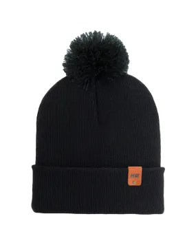 PTD 106 HAAKWEAR Pom Pom Beanie - Made in USA - Black