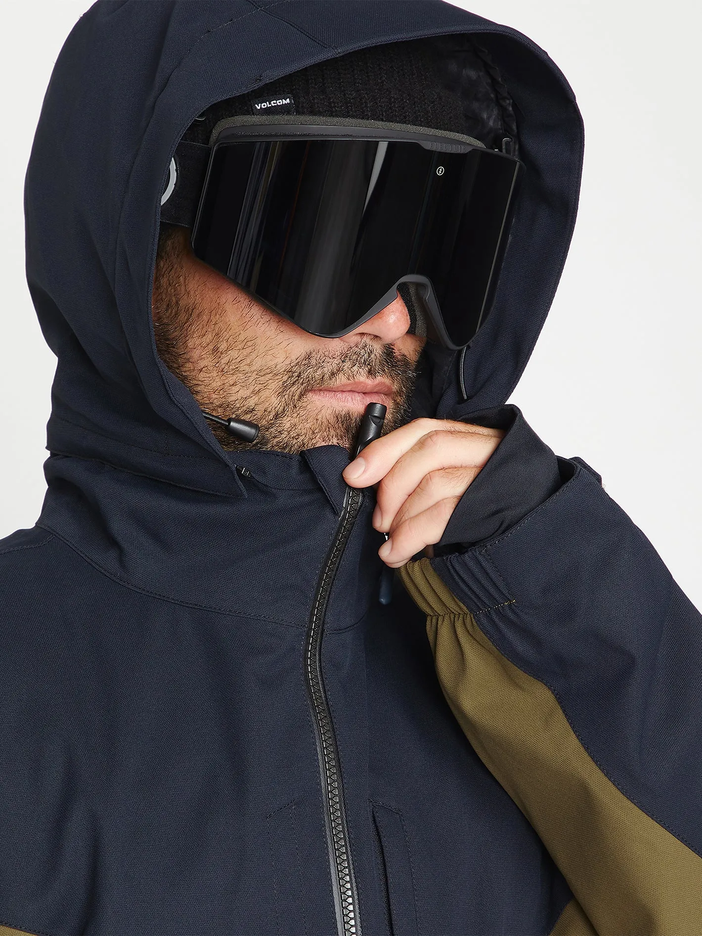 Quad Angle 2L Tds Jacket - Dark Teak