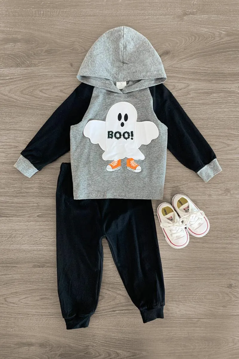 "BOO!" Ghost Lounge Hoodie Set