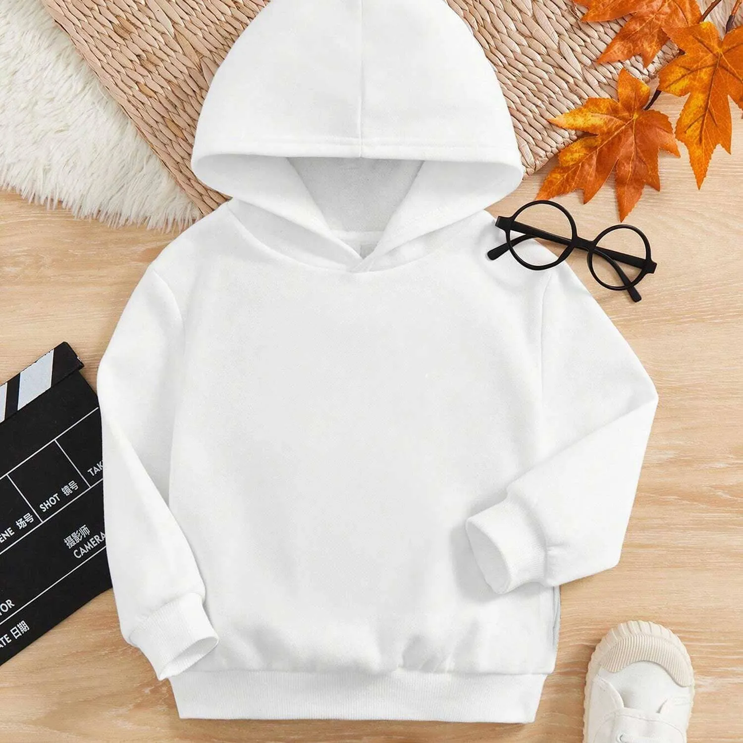 Rabbit Skins Kid's Solid Design Pullover Hoodie