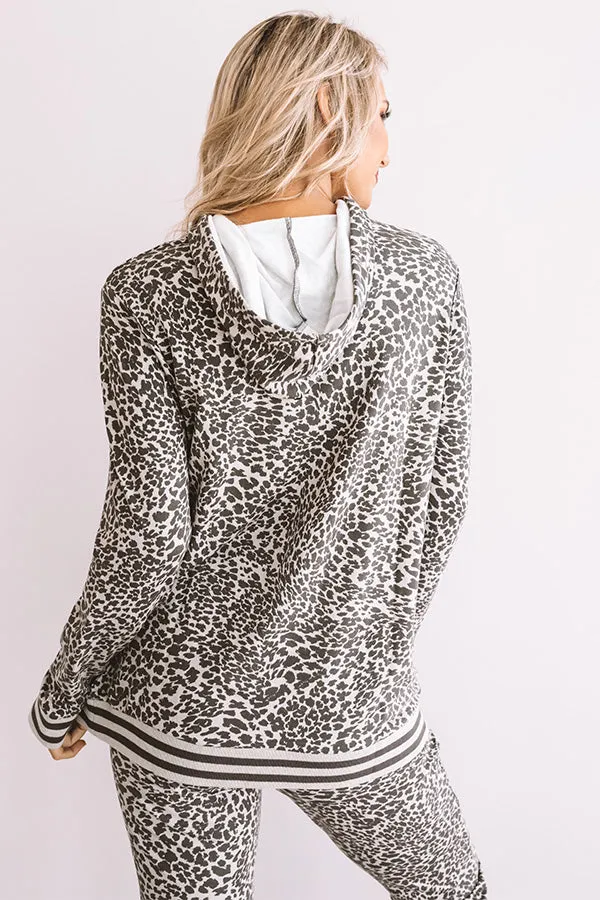 Raise The Bar Leopard Hoodie