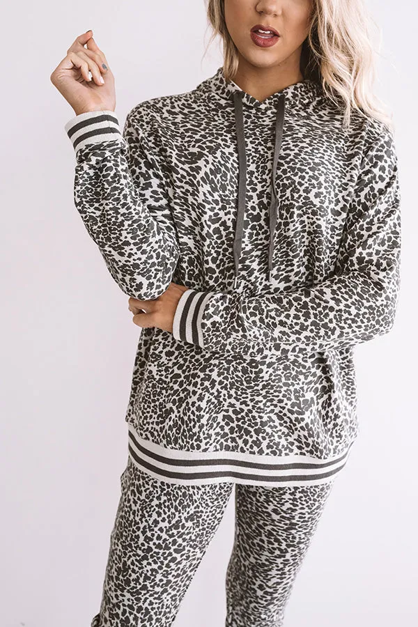 Raise The Bar Leopard Hoodie