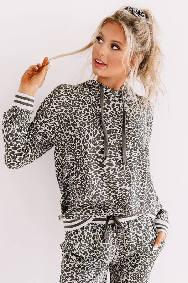 Raise The Bar Leopard Hoodie