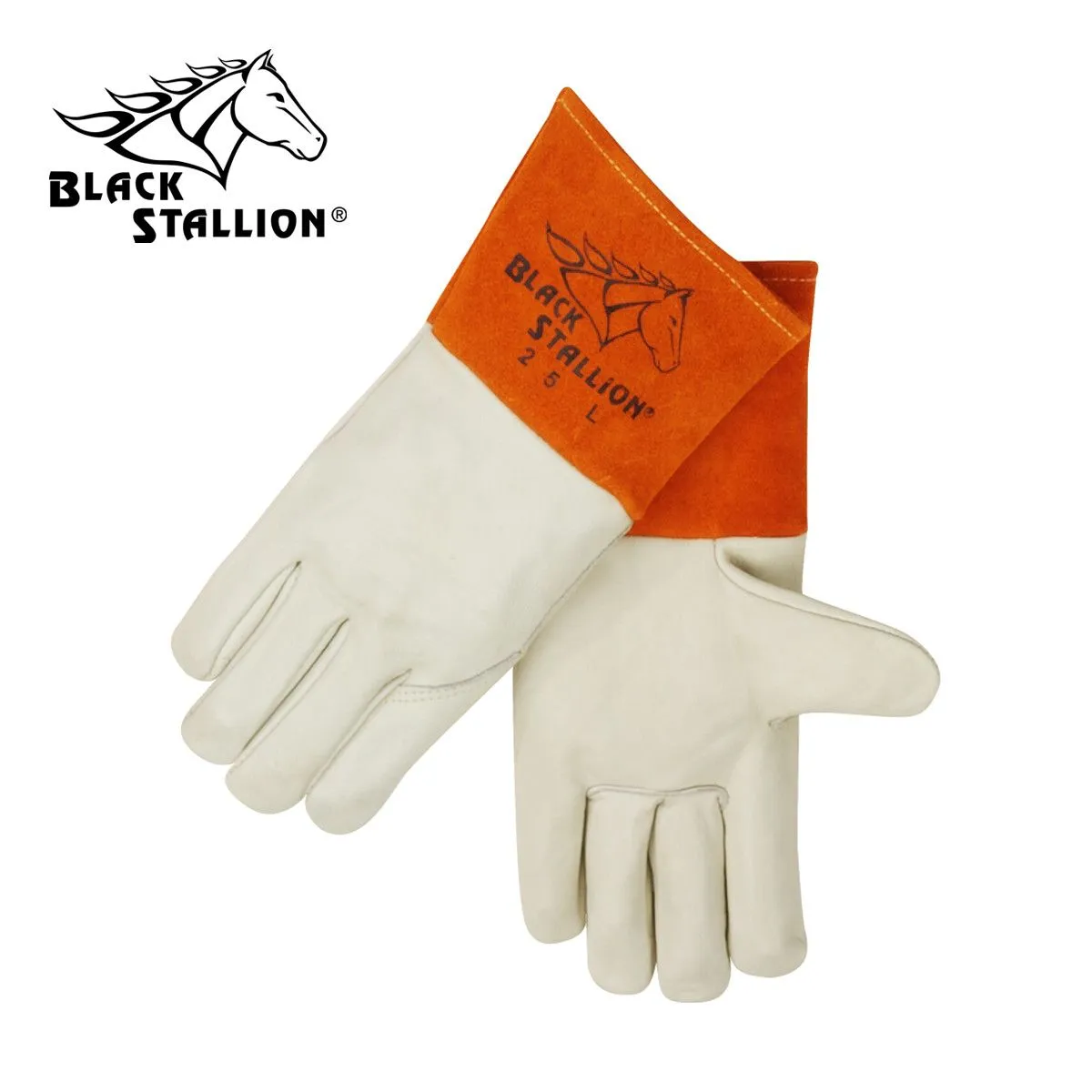 Revco 25 Premium Grain Cowhide Long Cuff MIG Glove (1 Pair)