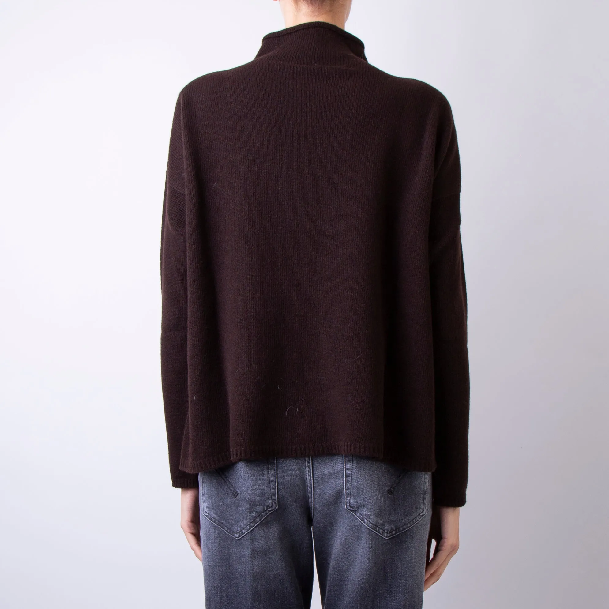 ROBERTO COLLINA SWEATER A20406 08 BROWN