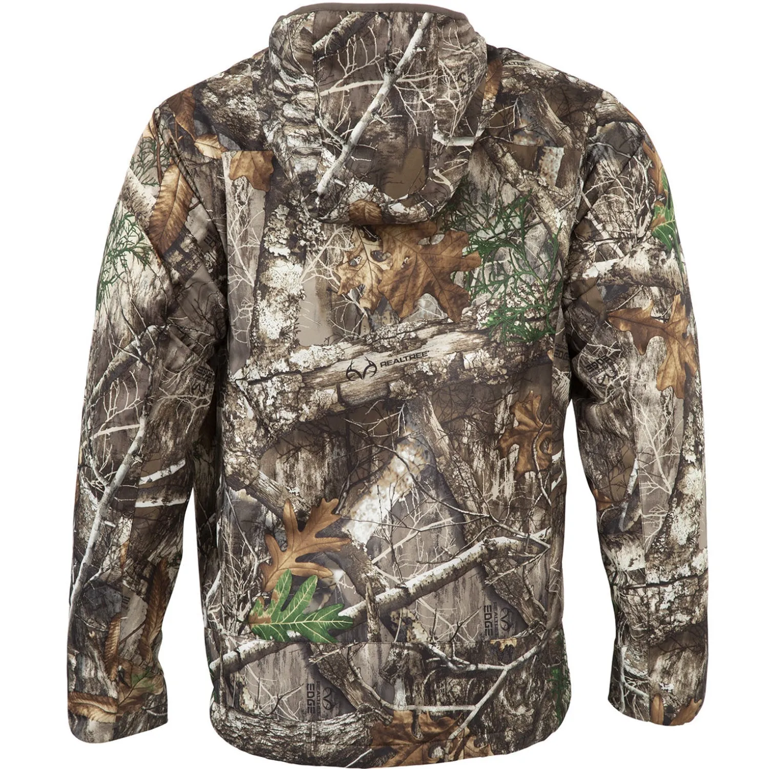 Rocky Mens Hooded Realtree Edge Polyester Softshell Jacket