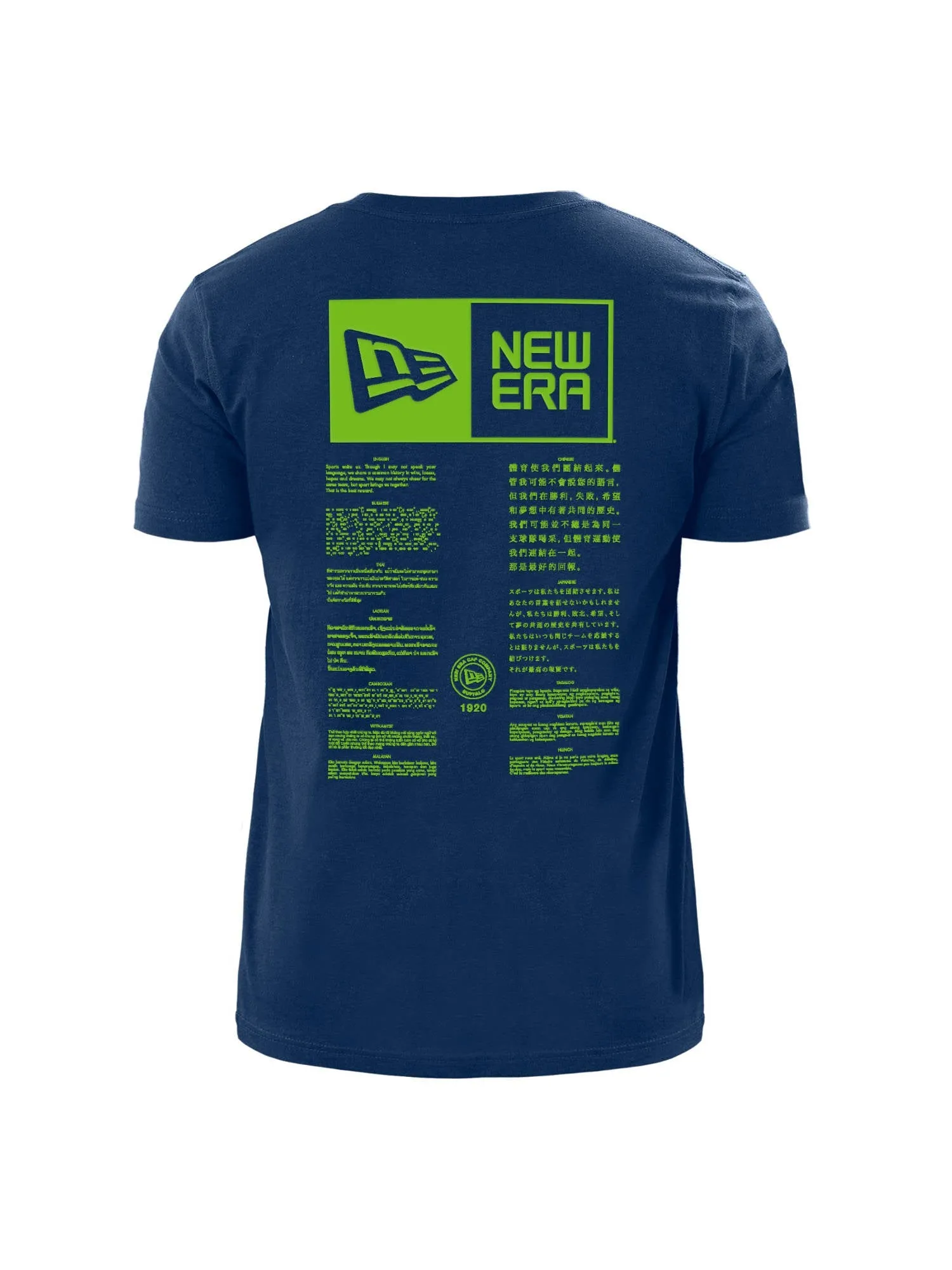 SEATTLE SEAHAWKS X ALPHA X NEW ERA T-SHIRT